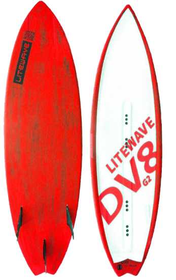 2017 Litewave DV8 G2 Freestyle Surfboard 6ft 1in